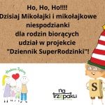 Mikołajki dla uczestników projektu “Dziennik Super Rodzinki” w Akademii Rodziny