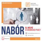 Nabór na wolne stanowiska pracy- Pracownik socjalny