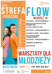 Strefa Flow- wakacyjne zajęcia dla młodzieży