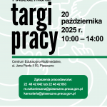 Zaproszenie na Targi Pracy w Piasecznie – 20 października 2025 r.