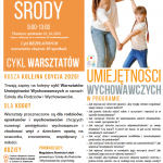 Zapraszamy na kolejną edycję Warsztatów Umiejętności Wychowawczych dla rodziców
