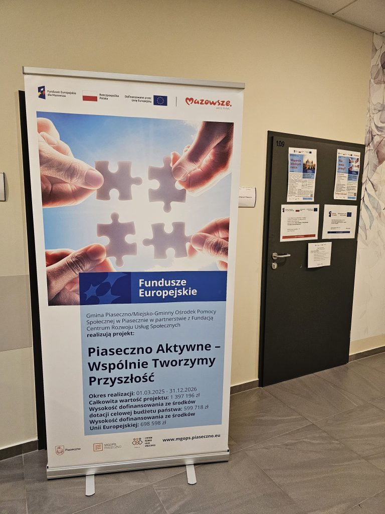 Kontynuacja warsztatów rozwoju osobistego w ramach projektu „Piaseczno Aktywne – Wspólnie Tworzymy Przyszłość”