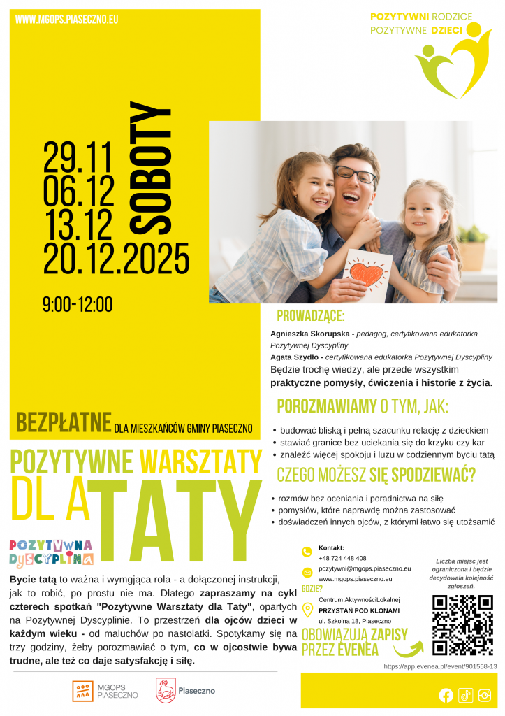 Pozytywne Warsztaty dla Taty