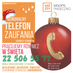 Senioralny Telefon Zaufania również w święta!