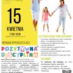 Zapraszamy na bezpłatny wykład z Pozytywnej Dyscypliny