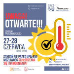 Centrum Przedsiębiorczości otwarte w weekend – schronienie przed upałem