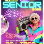 Rusza konkurs Miss Senior Piaseczna 2026 – szalone lata 80-te! Poszukujemy wyjątkowych kobiet 80+